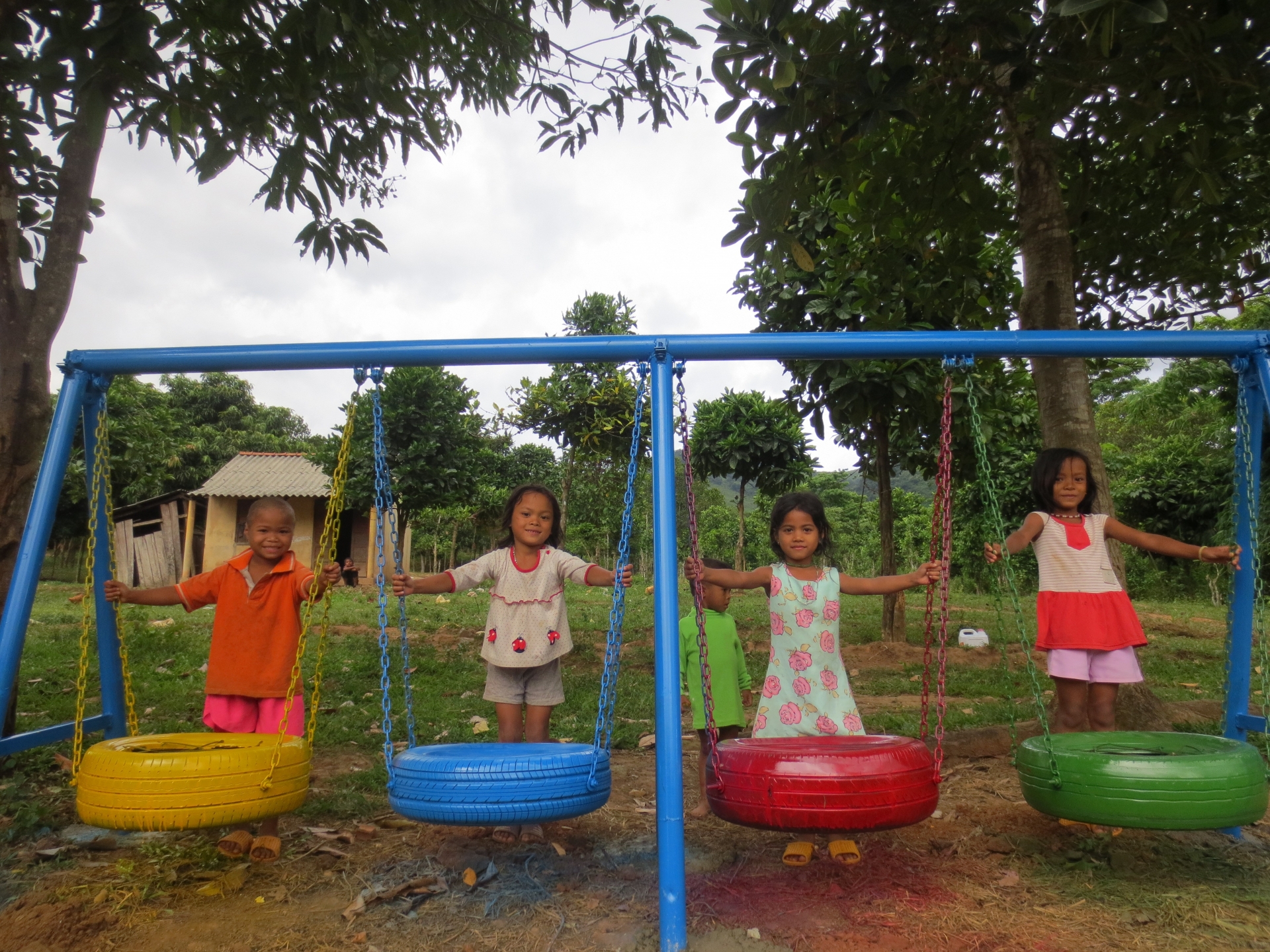 New playgrounds bring fun-filled summer to mountainous kids in Quang Tri new playgrounds bring fun filled summer to mountainous kids in quang tri